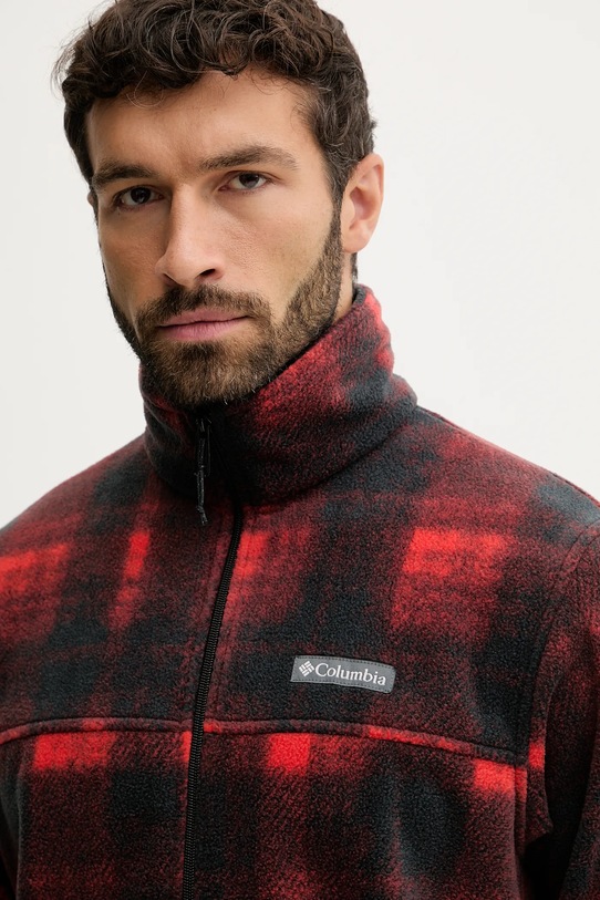 Columbia bluza sportowa Steens Mtn Print czerwony 1478231