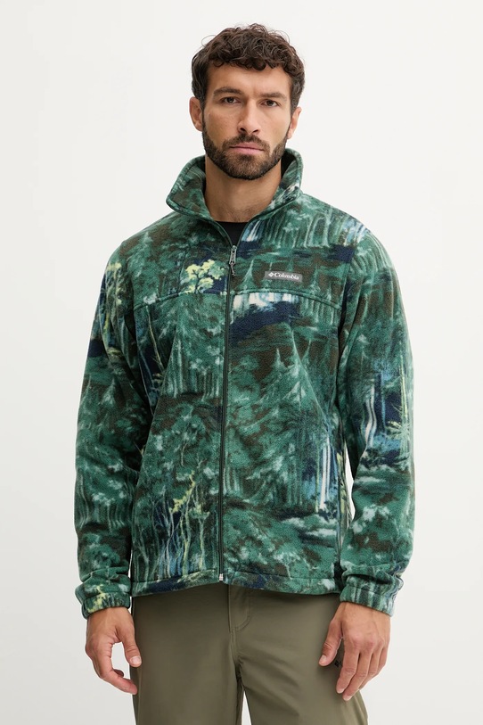 Columbia bluza sportowa Steens Mtn Print zielony 1478231