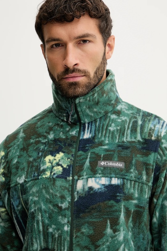 Columbia bluza sportowa Steens Mtn Print zielony 1478231