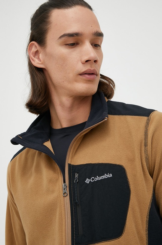 Columbia bluza bez kaptura brązowy 2013604