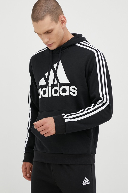adidas bluza z kapturem czarny H14641