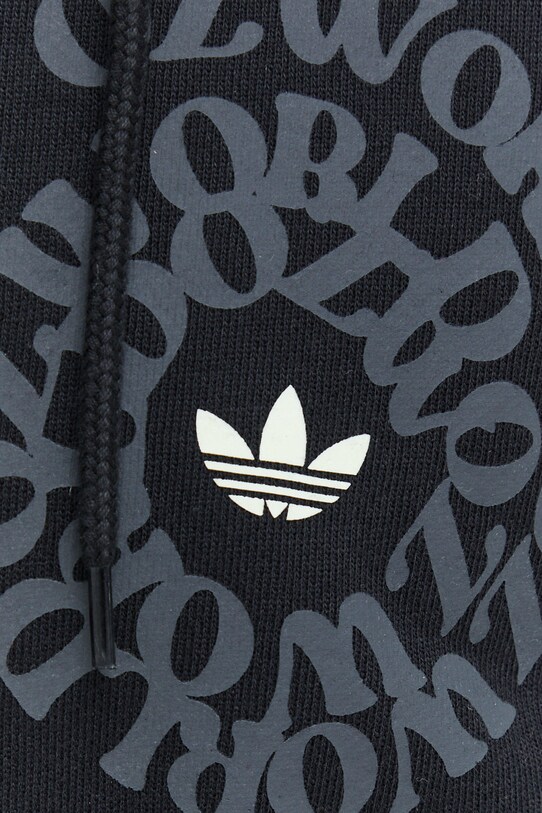 adidas Originals hanorac de bumbac HL9250 negru