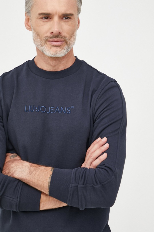 Liu Jo bluza granatowy M000P203CREWJEANS