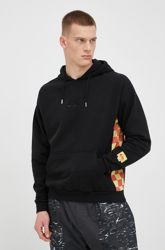 Quiksilver felpa in cotone x Stranger Things EQYFT04725 nero AW22