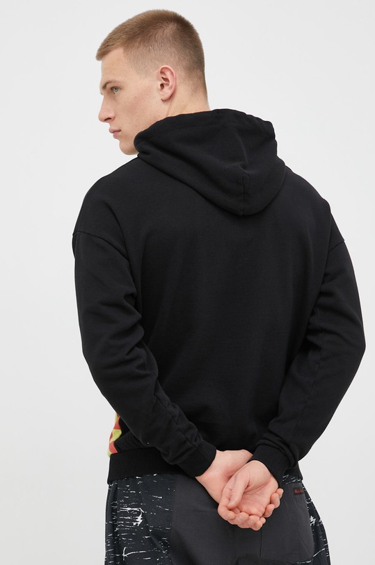 Abbigliamento Quiksilver felpa in cotone x Stranger Things EQYFT04725 nero