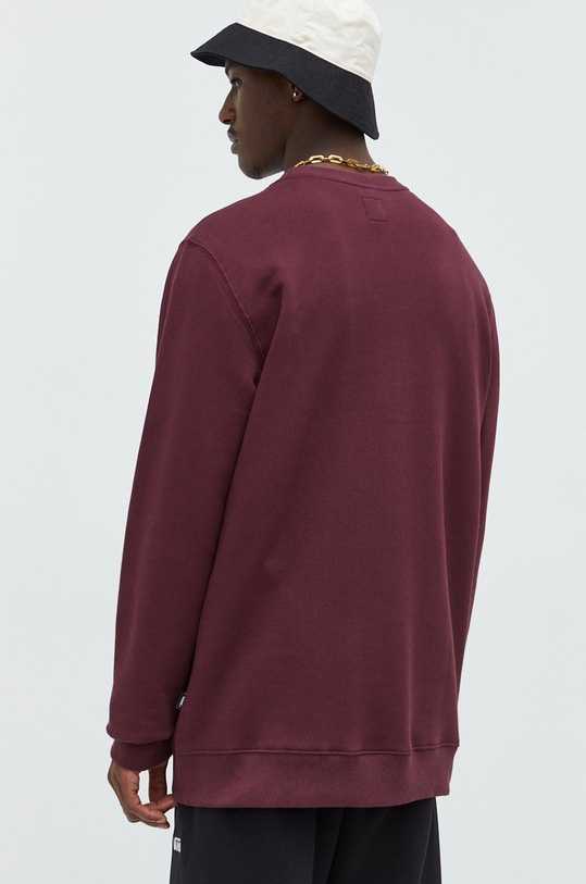 Vans bluza bawełniana VN0A456A4QU1 bordowy AW22