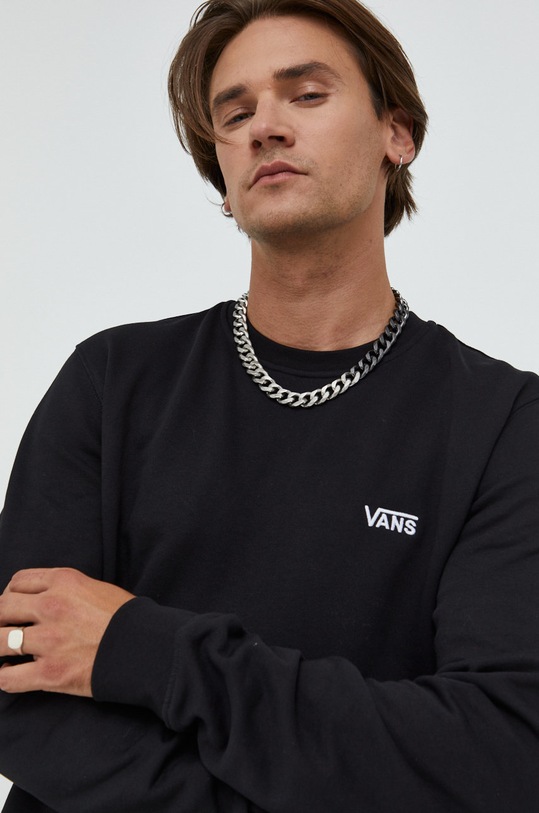 Vans felpa in cotone senza nero VN0A7YDUBLK1