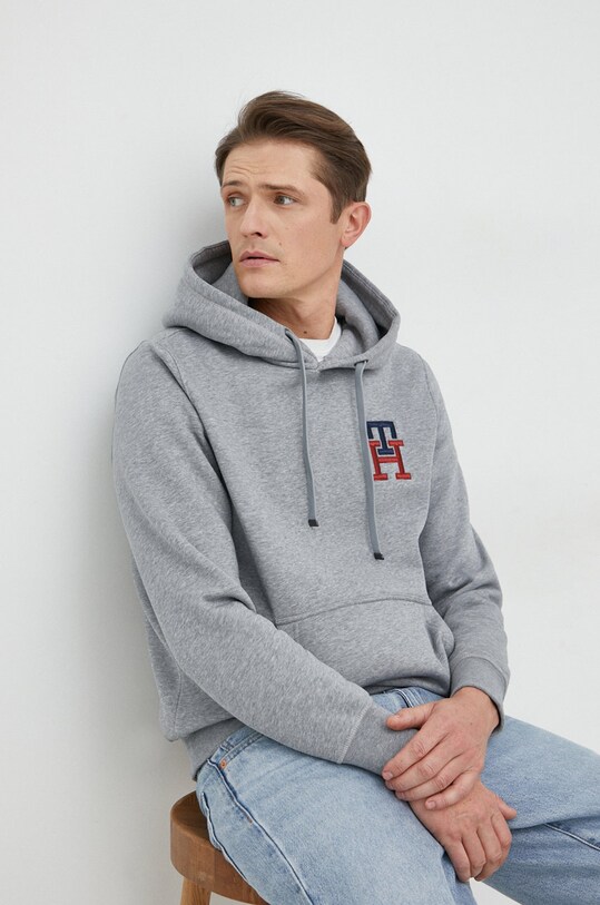 Tommy Hilfiger bluza pozostałe szary MW0MW28677.9BYY