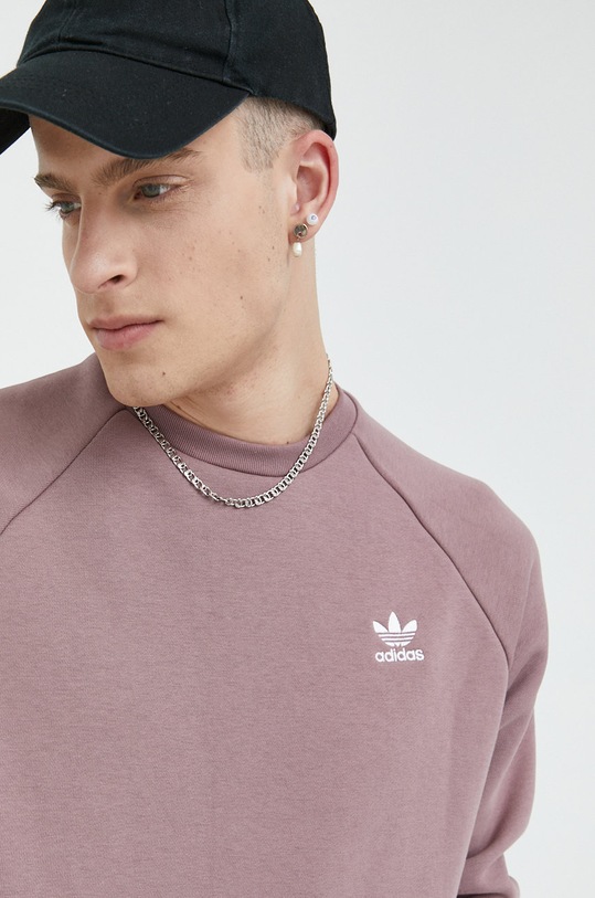 Μπλούζα adidas Originals μωβ HJ7991