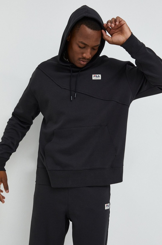 Суичър Fila с качулка черен FAM0147