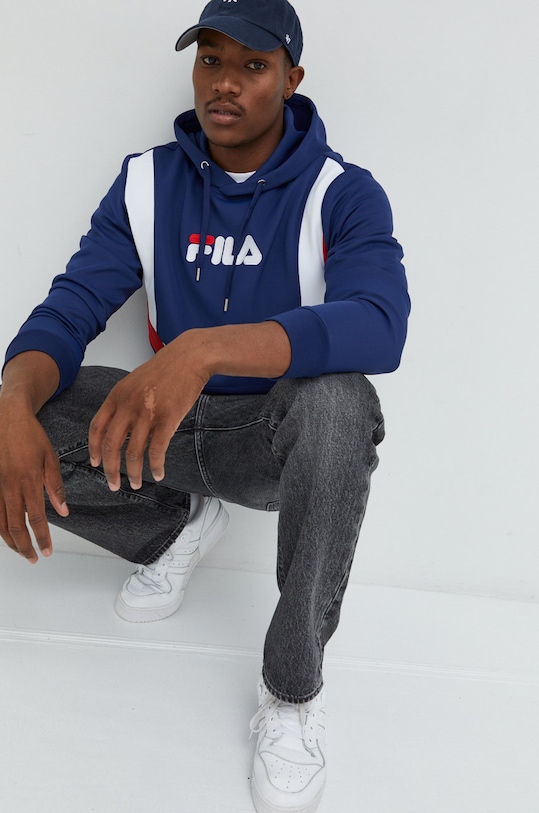 Fila bluza imprimeu bleumarin FAM0176