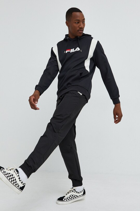 Fila bluza FAM0176 negru AW22