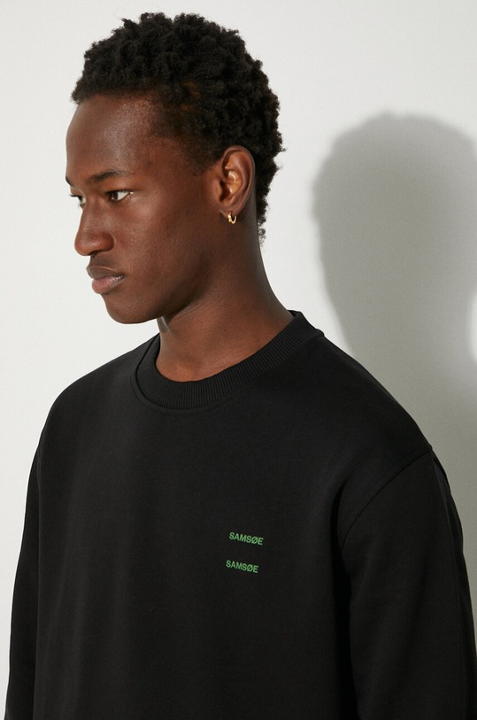 Samsoe Samsoe cotton sweatshirt M22300127 black
