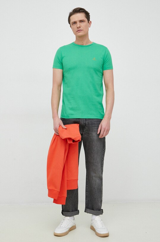 Суичър Lacoste SH9608 оранжев