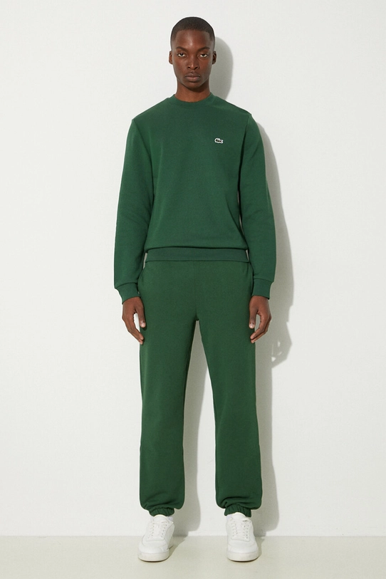 Lacoste sweatshirt SH9608 green AW24