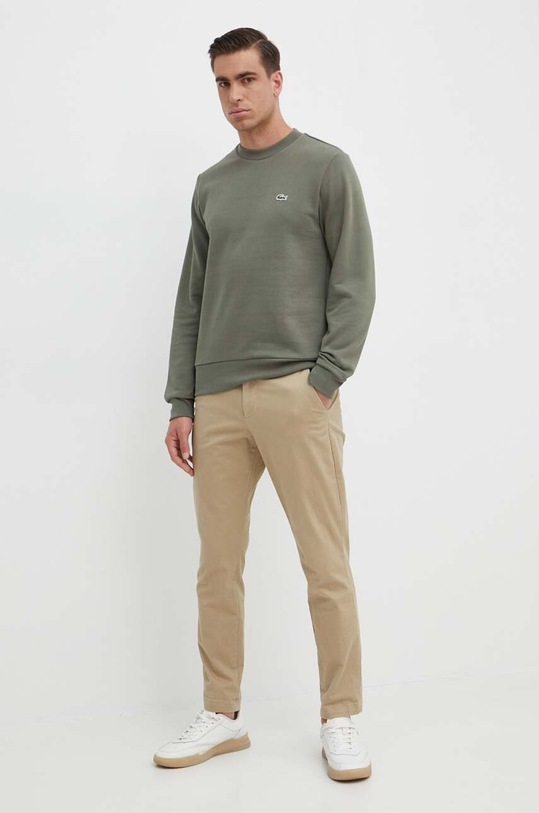 Lacoste bluza SH9608 zielony SS25
