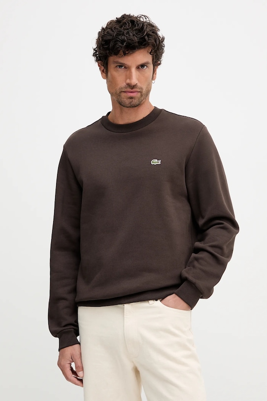 Lacoste bluza brązowy SH9608