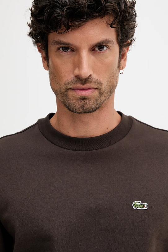 Lacoste bluza brązowy SH9608