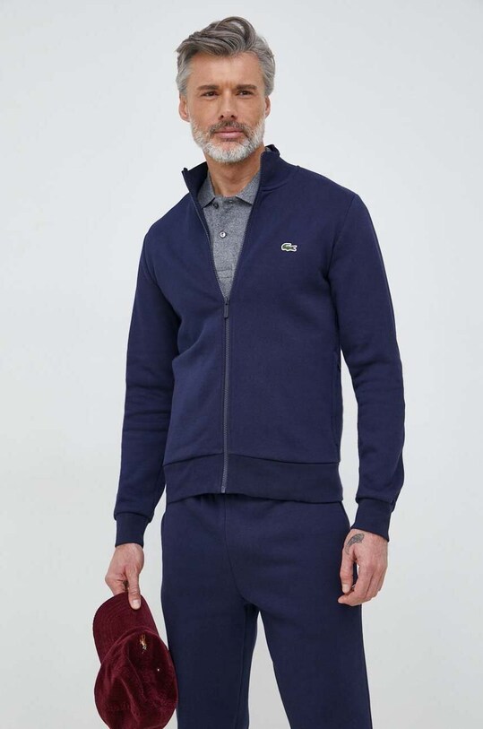 Lacoste bluză SH9622 bleumarin SS25
