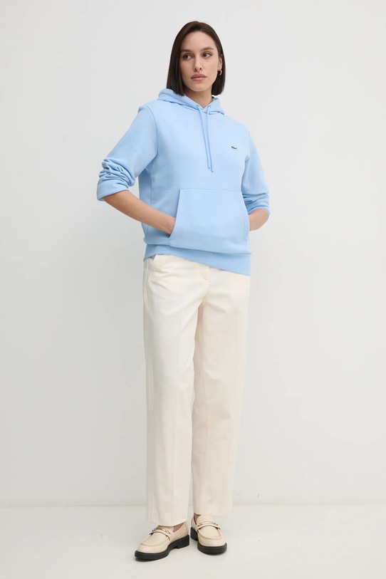 Одяг Кофта Lacoste SH9623 блакитний