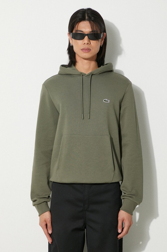 Lacoste sweatshirt Planet friendly green SH9623