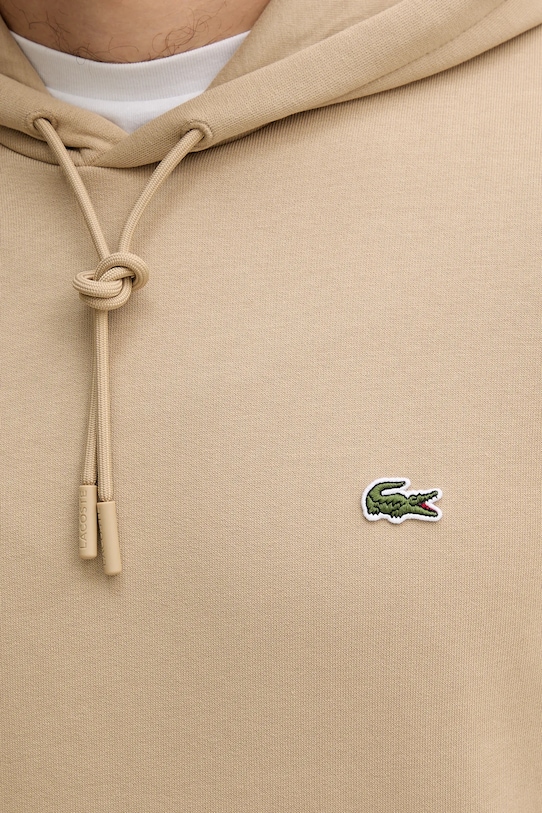 Суичър Lacoste SH9623 бежов
