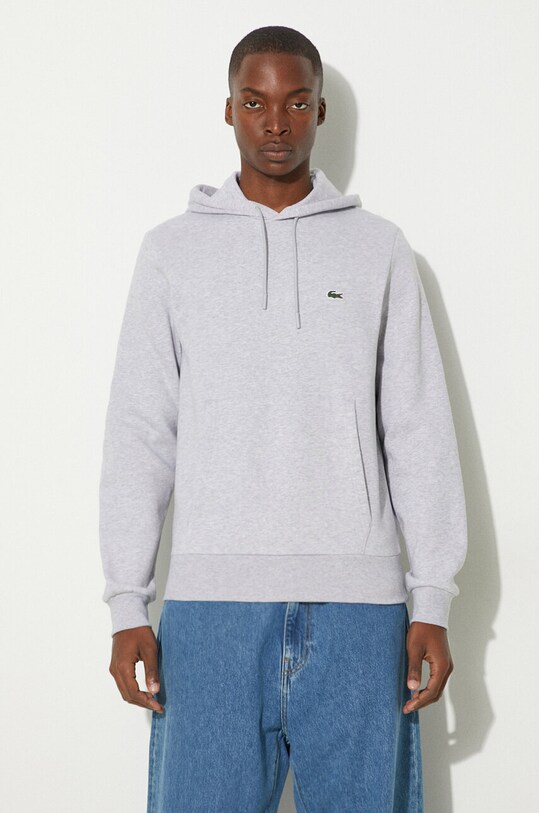 Одежда Кофта Lacoste SH9623 серый