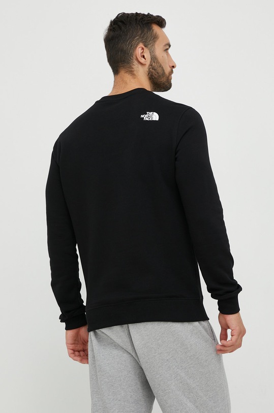 Bavlnená mikina The North Face Fine Crew čierna NF0A7X1LJK31