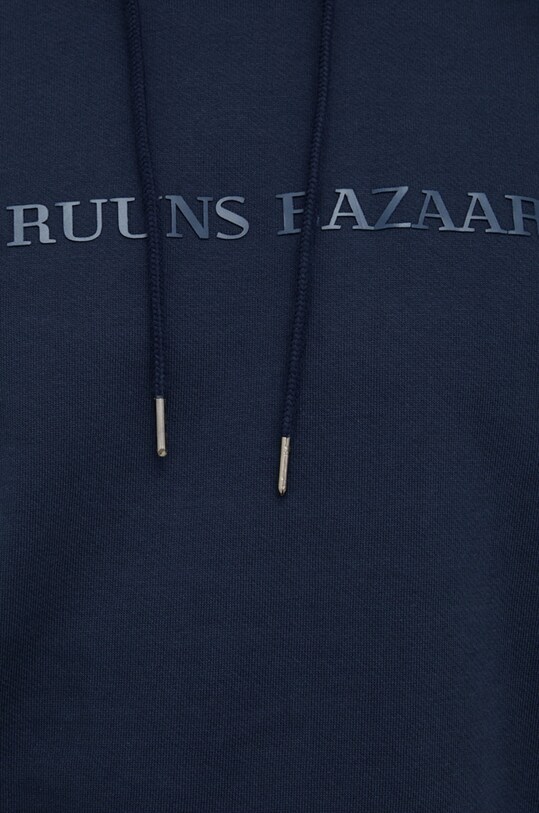 Бавовняна кофта Bruuns Bazaar BBM1278 темно-синій
