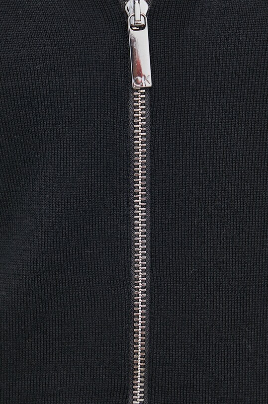 Calvin Klein sweter wełniany K10K110422.9BYY czarny