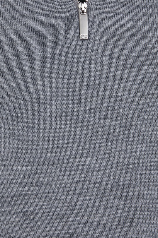 Calvin Klein sweter wełniany K10K110421.9BYY szary