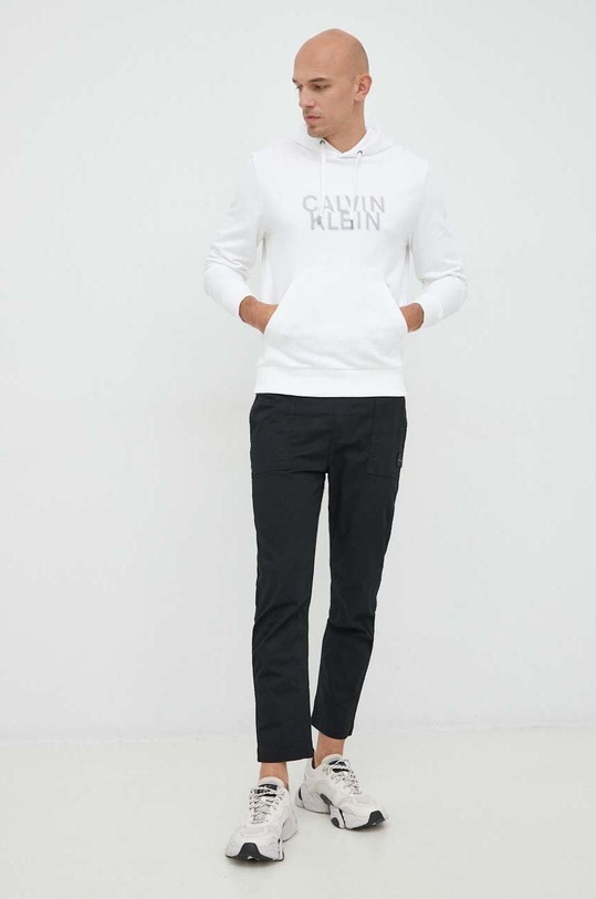 Calvin Klein bluza K10K110075.9BYY biały AW22