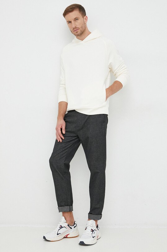 Mikina Calvin Klein K10K110098.9BYY béžová AW22