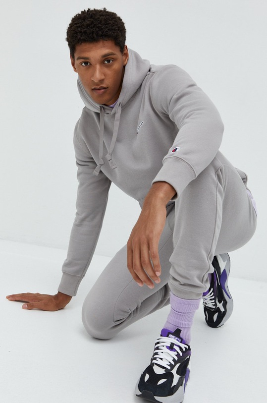 Champion bluza z kapturem szary 217862