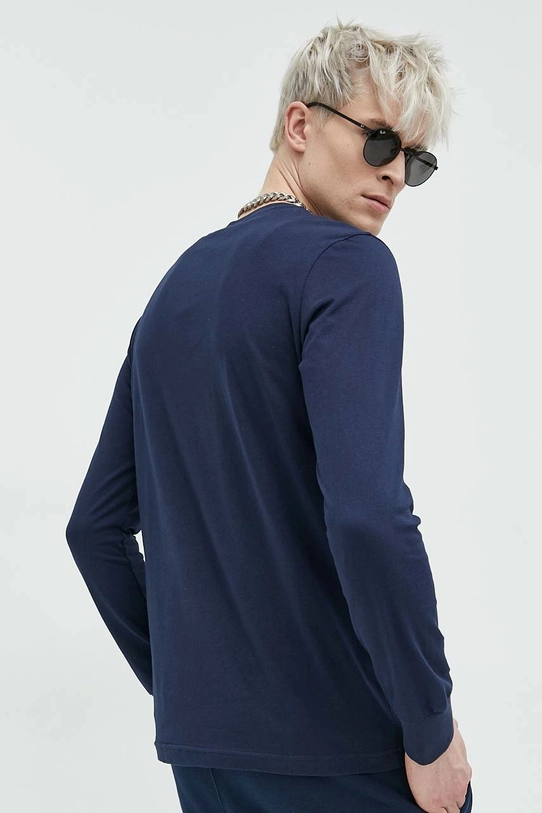 Clothing Champion cotton longsleeve top 217868 navy