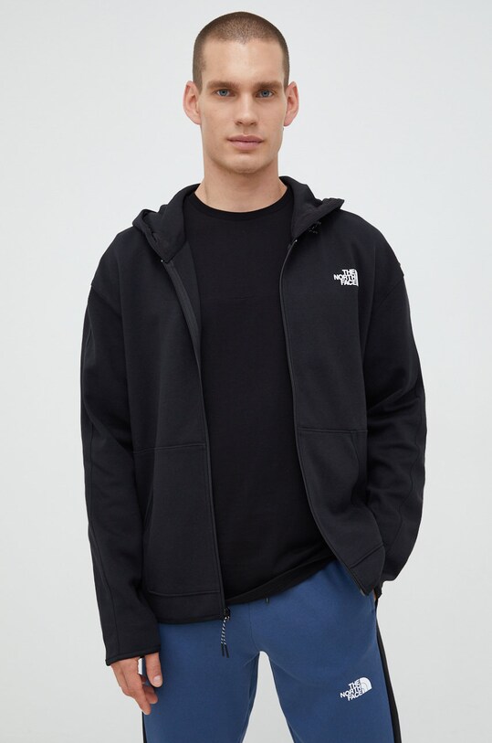 The North Face bluza z kapturem czarny NF0A7UQ2JK31