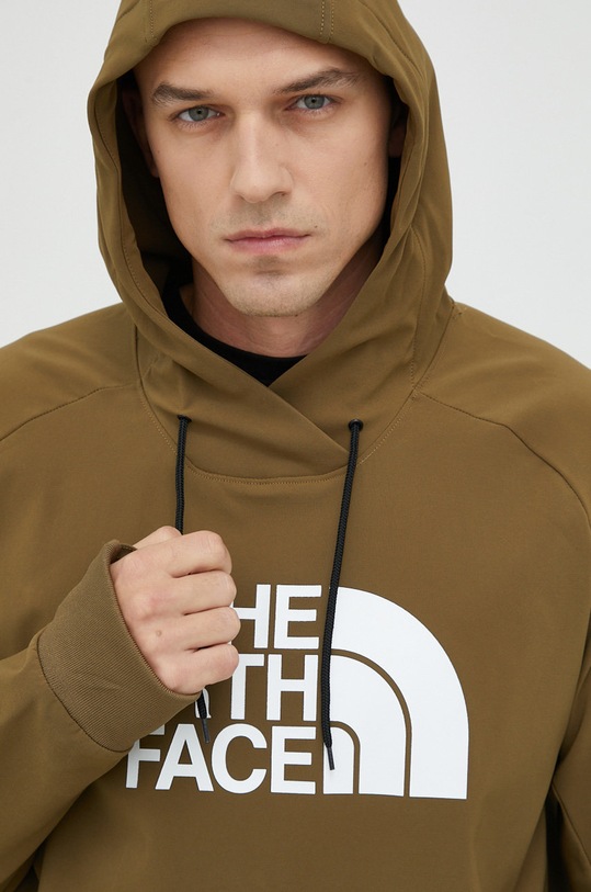 The North Face bluza sportowa Tekno zielony NF0A3M4E37U1
