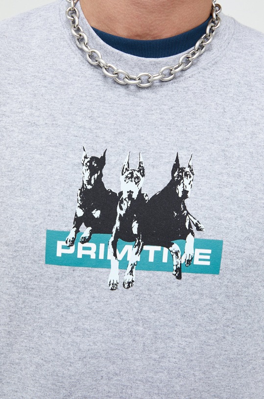 Primitive felpa grigio papfa2220.atht