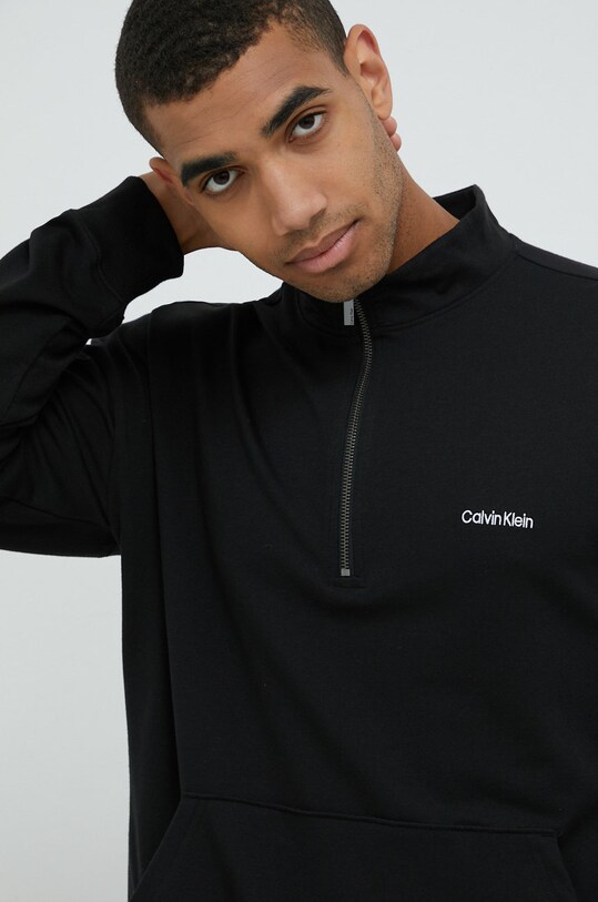Піжамна кофта Calvin Klein Underwear чорний 000NM2299E.9BYY