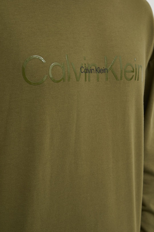 Calvin Klein Underwear bluza piżamowa 000NM2353E.9BYY zielony