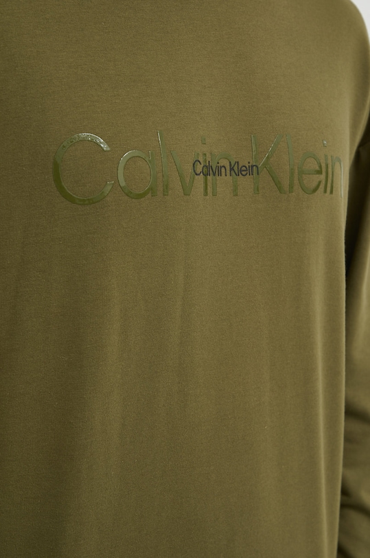 Calvin Klein Underwear bluza piżamowa 000NM2353E.9BYY zielony
