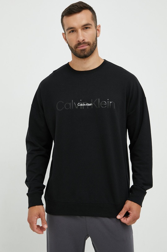 Odzież Calvin Klein Underwear bluza piżamowa 000NM2352E.9BYY czarny