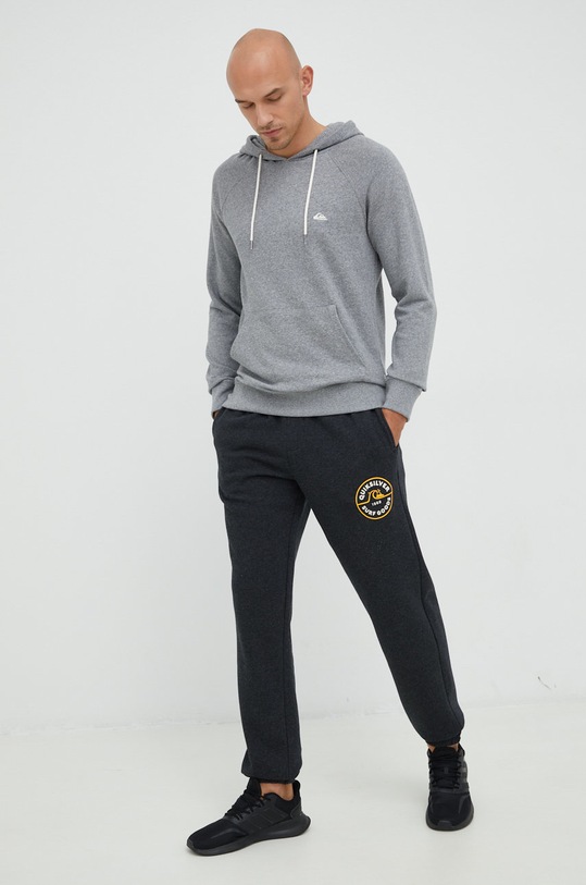 Mikina Quiksilver EQYFT04648 šedá AW22