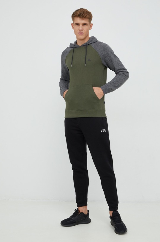 Quiksilver bluza EQYFT04648 zielony AW22