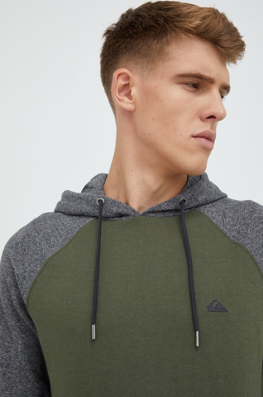 Quiksilver bluza zielony EQYFT04648