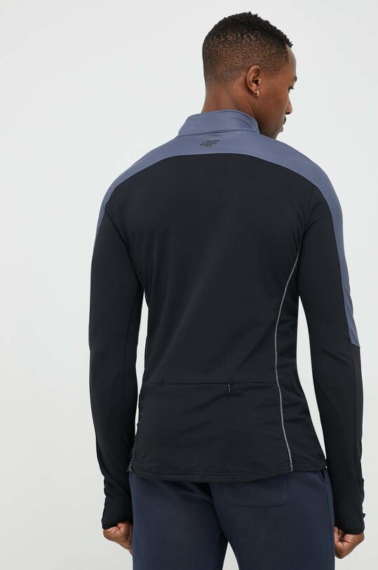 Odzież 4F bluza do biegania H4Z22.BLMF011 niebieski