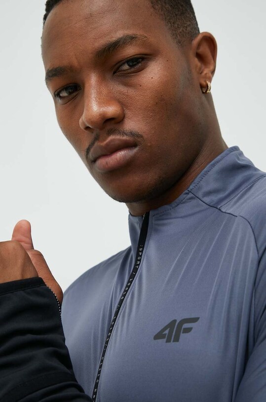 Dukserica za trčanje 4F plava H4Z22.BLMF011