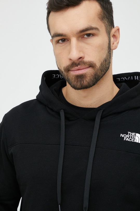 The North Face bluza bawełniana bawełna czarny NF0A5ILJJK31