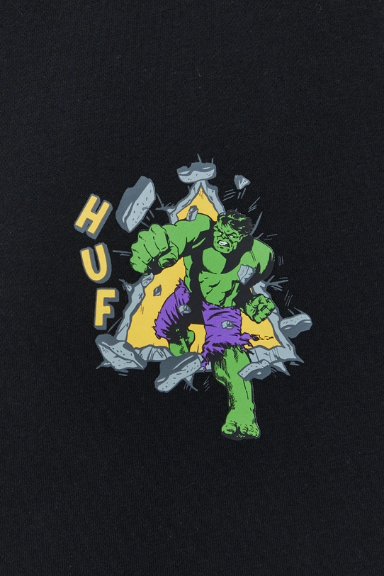 Mikina HUF X Marvel Hulk pf00587 černá