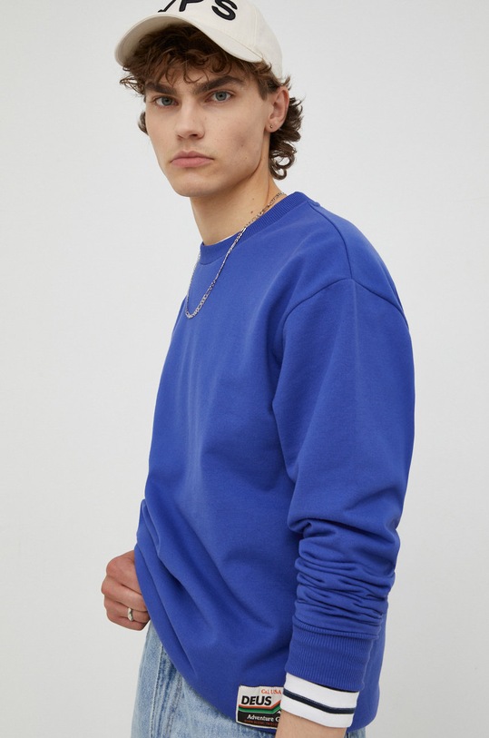 Deus Ex Machina bluza z elastanem fioletowy DMF228331